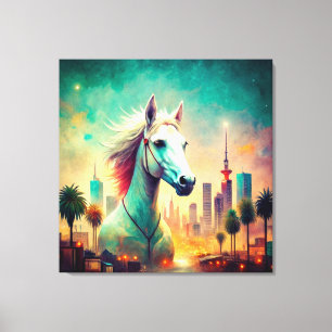 Lienzo Vintage Horse - Las Vegas