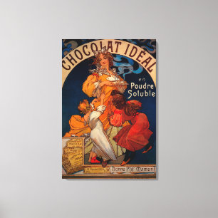 Lienzo Vintage ideal PosterEurope de Chocolat