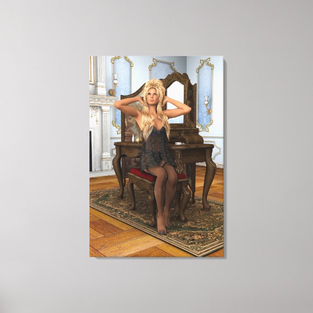 Lienzo Vintage Morning (Anverso)