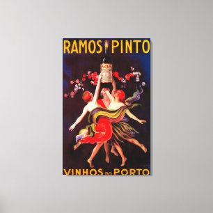 Lienzo Vintage PosterEurope del Pinto de Ramos