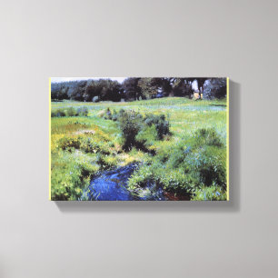 Lienzo Vintage The Pool Medfield por Dennis Bunker