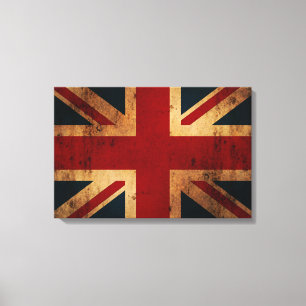 Lienzo Vintage Union Jack