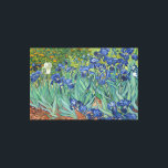 Lienzo Vintage Van Gogh Irises<br><div class="desc">Una hermosa impresión de "irlandeses" pintada en 1889 por el pintor holandés Vincent van Gogh. Irises es una de las varias pinturas de irlandeses de Van Gogh y es una de las muchas pinturas que creó en el asilo de Saint Paul-de-Mausole, Arles France en 1890 el año de su muerte....</div>