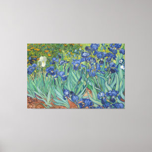 Lienzo Vintage Van Gogh Irises