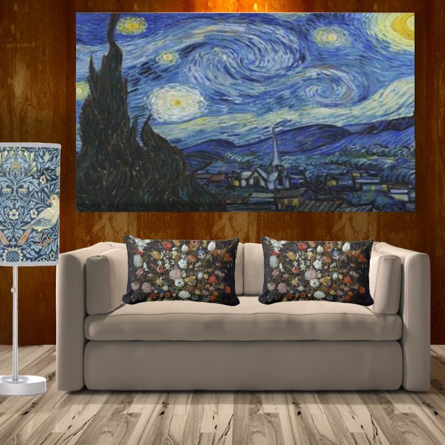 Lienzo Vintage Van Gogh La Noche Starry (Subido por el creador)