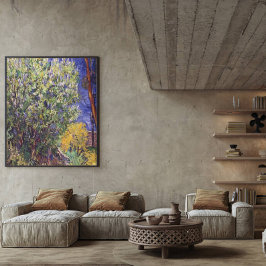 Lienzo Vintage Van Gogh Lilac Bush