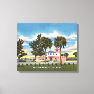 Lienzo Vintage Venice Florida Beach