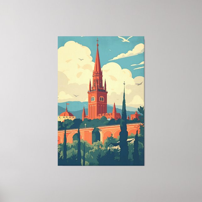 Lienzo Vintage wall art (Anverso)