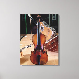 Lienzo Violín, por Stradivari, Crémona, 1699 (foto;