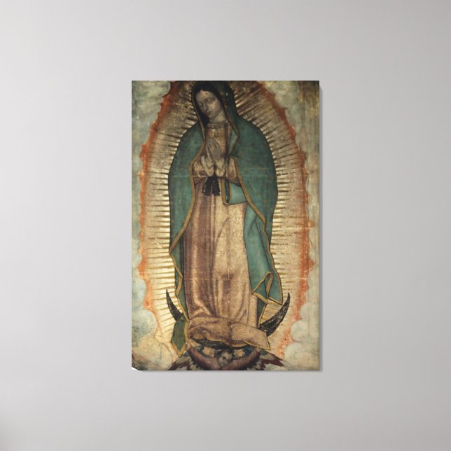 Lienzo Virgen de Guadalupe (Anverso)