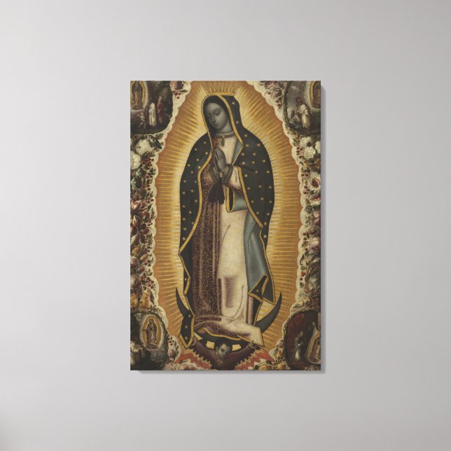 Lienzo Virgen de Guadalupe (Anverso)