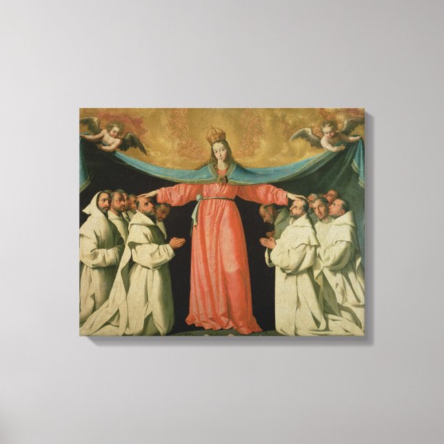 Lienzo Virgen de la Misericordia (Anverso)