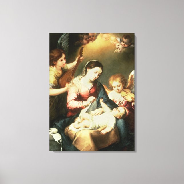 Lienzo Virgen de la Ropa de chapoteo (Anverso)