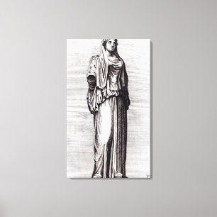 Lienzo Virgen de vestal, c.1653