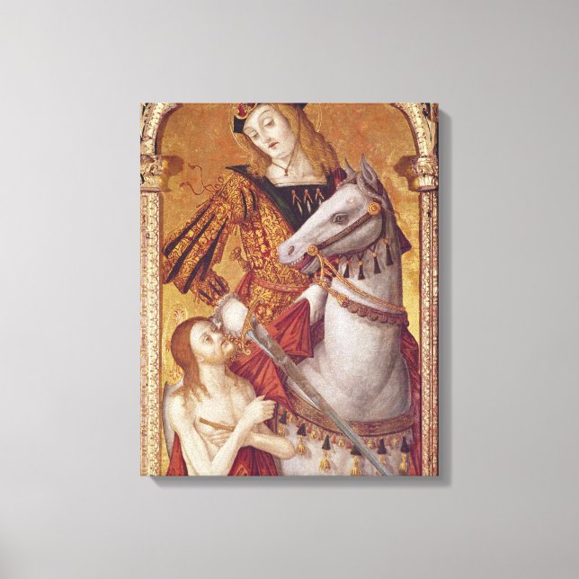 Lienzo Virgen y niño con SS. Gregory y Martin (Anverso)
