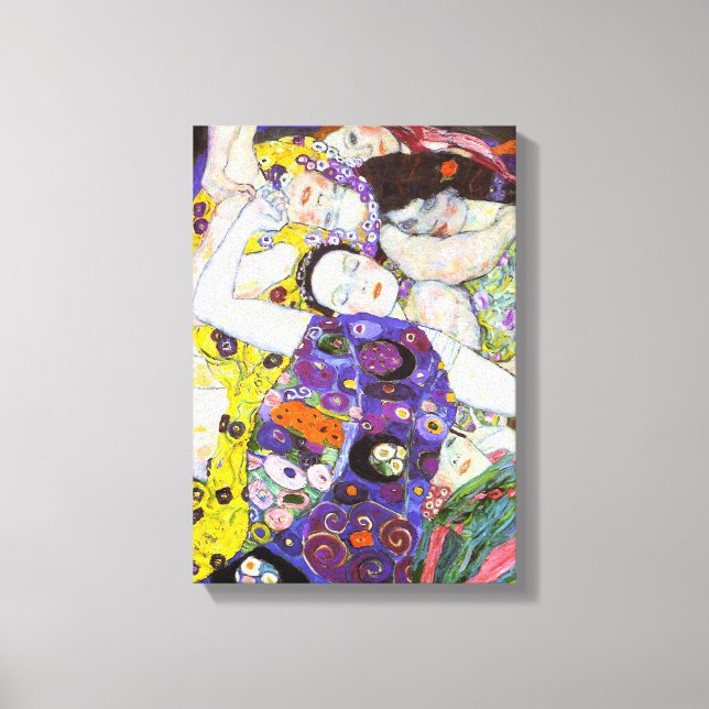 Lienzo Virgin, Gustav Klimt (Anverso)