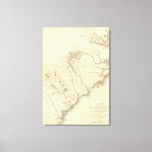 Lienzo Virginia, Carolina del Norte, Carolina del Sur 2