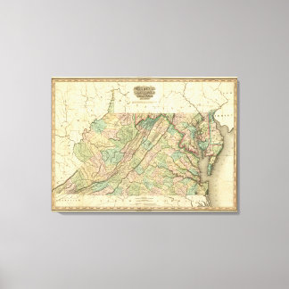 Lienzo Virginia, Maryland y Delaware