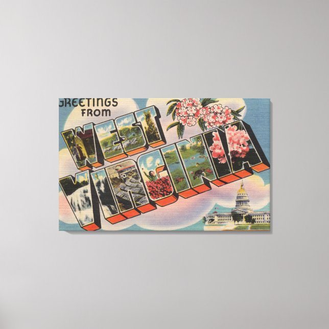 Lienzo Virginia Occidental (Edificio Capital) (Anverso)