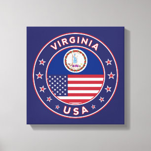 Lienzo Virginia, poster de Virginia