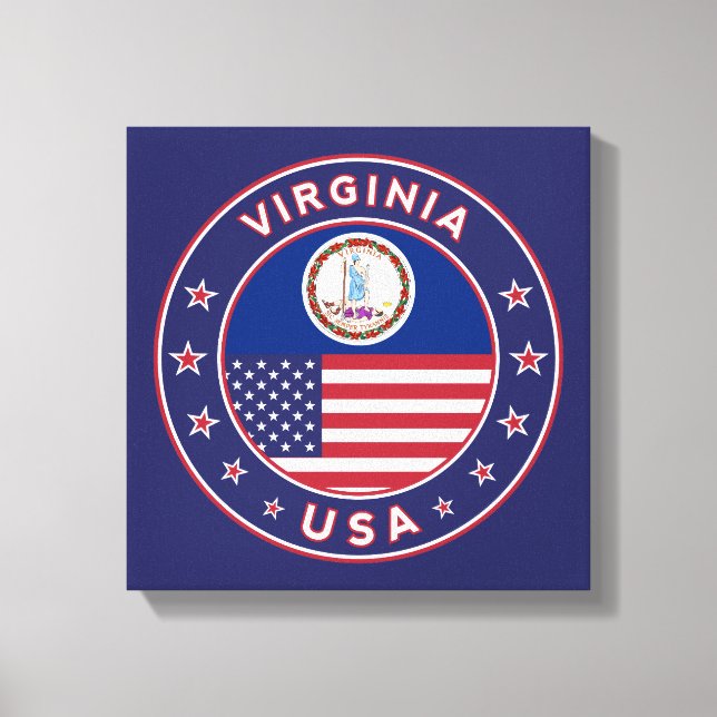 Lienzo Virginia, poster de Virginia (Anverso)