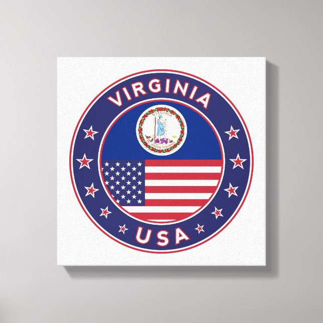 Lienzo Virginia, Virginia poster, Virginia canvas (Anverso)