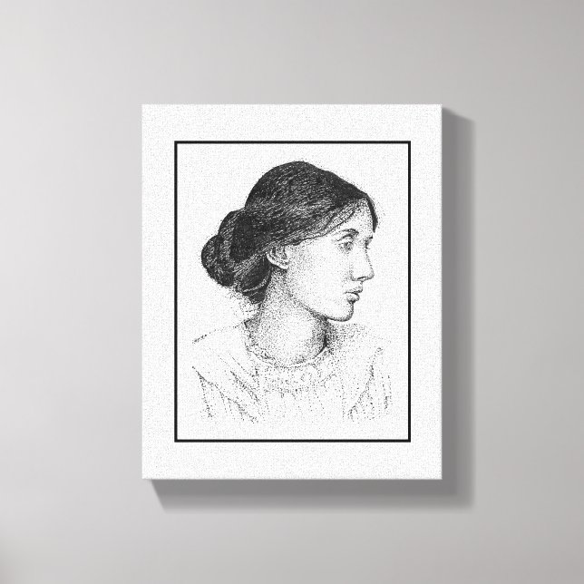 Lienzo Virginia Woolf 2004 Mark Edward Westerfield (Anverso)