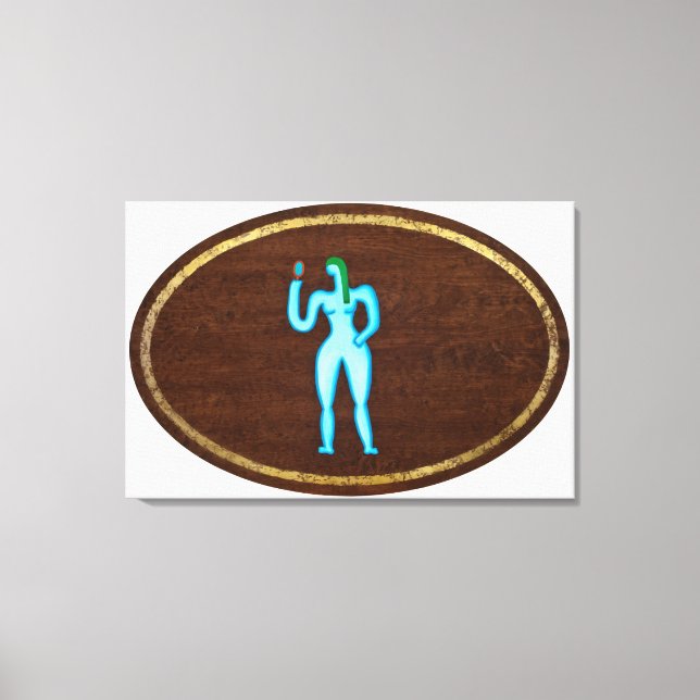 Lienzo Virgo 2008 (Anverso)