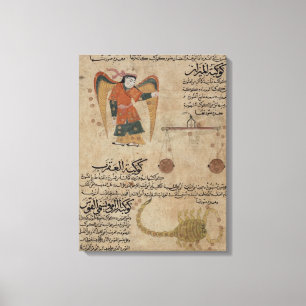 Lienzo Virgo, libra y escorpión