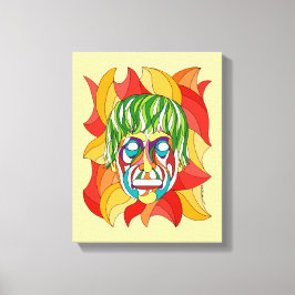 Lienzo Visage Grimace
