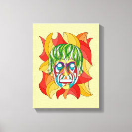 Lienzo Visage Grimace