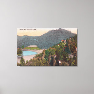 Lienzo Visión aérea meridional desde Monte Río