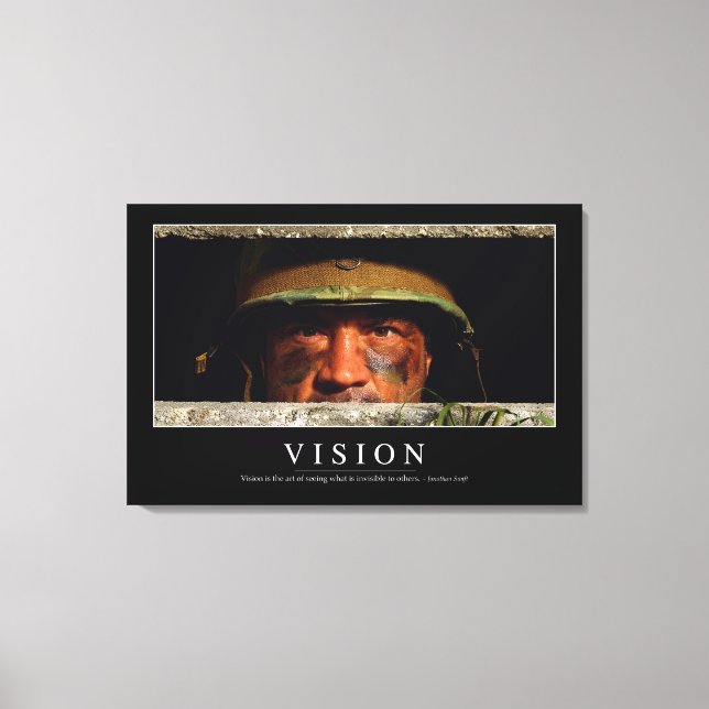 Lienzo Visión: cita Inspiradora (Anverso)