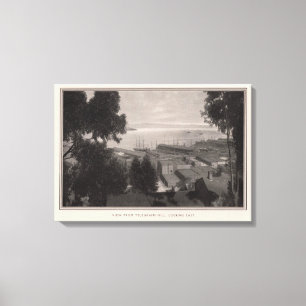 Lienzo Visión desde la colina del telégrafo que parece