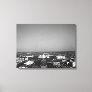 Lienzo Visión general del Capitolio de Washington de los 