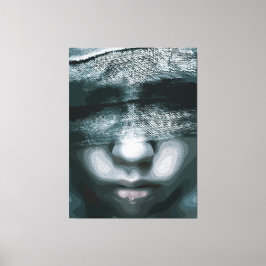 Lienzo Visión ligada: Silencio obligado