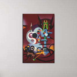 Lienzo Vision of a Midnight Ritual - Ken Gage Art