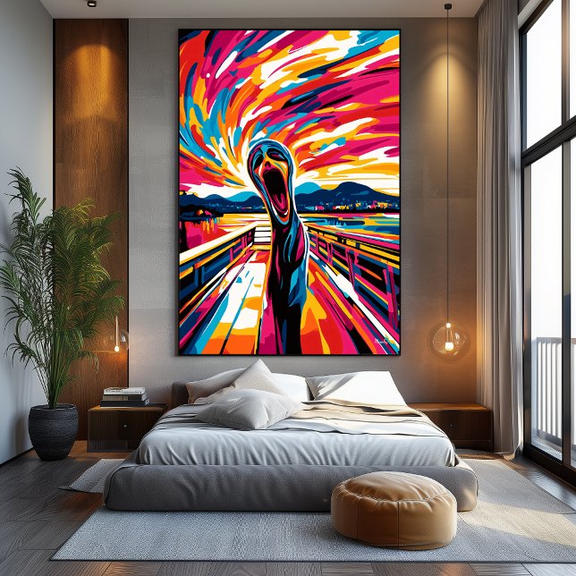 Lienzo Visión Pop Art de El Grito (Subido por el creador)