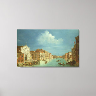 Lienzo Visión veneciana, siglo XVIII