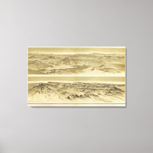 Lienzo Visiónes desde el soporte Trumbull y el soporte