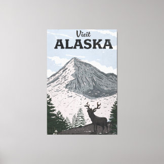 Lienzo Visita Alaska