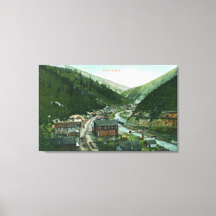 Lienzo Vista aérea de CityGem, ID