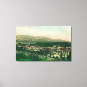 Lienzo Vista aérea de la estación de Weed en la base de M