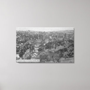 Lienzo Vista aérea del campo de CampAngels de los