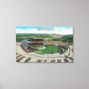 Lienzo Vista aérea del nuevo Milwaukee County Stadium