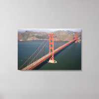 Vista aérea del puente Golden Gate en la