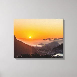 Lienzo Vista Chinesa, Río de Janeiro, el Brasil