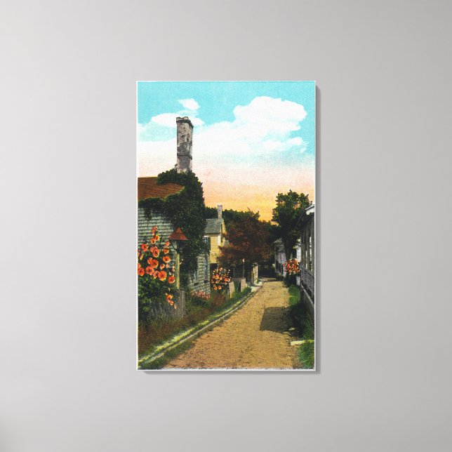 Lienzo Vista de Ash Lane (Anverso)