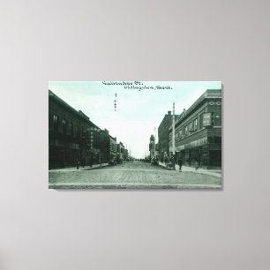 Lienzo Vista de Callender StreetLivingston, MT