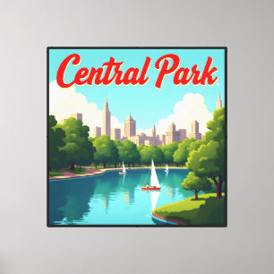 Lienzo Vista de Central Park